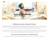 hanseatic-wohnen.de Webseite Vorschau