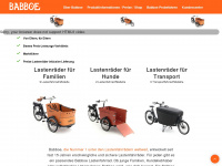 babboe.ch Webseite Vorschau