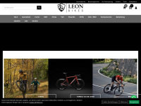 leonbikes.ch Webseite Vorschau
