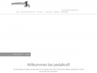 pedalkraft.ch Webseite Vorschau