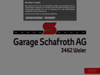 garage-schafroth.ch Webseite Vorschau