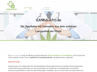 canna-apo.de Webseite Vorschau