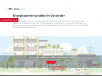 energiegemeinschaften.gv.at Webseite Vorschau