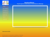 handundhand.ch Webseite Vorschau