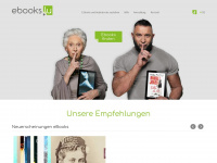 ebooks.lu Webseite Vorschau