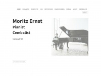 moritz-ernst.com Webseite Vorschau