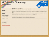 kfz-service-oldenburg.de Webseite Vorschau