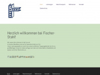 fischer-stahl.net Webseite Vorschau