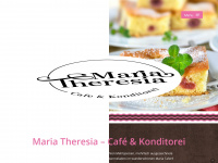 cafe-maria-theresia.com Webseite Vorschau