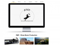 rinas-music-production.de Webseite Vorschau