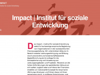 impactinstitut.de Webseite Vorschau
