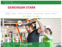 physio-fit-praxis.de Webseite Vorschau