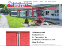 brettschneider-edelstahl.de Webseite Vorschau