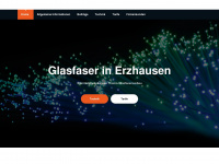 glasfaser-erzhausen.de Webseite Vorschau
