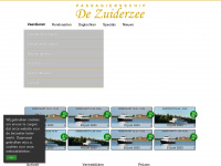 de-zuiderzee.nl Webseite Vorschau