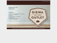 diewa-outlet.de Webseite Vorschau