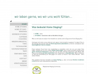 homestaging.work Webseite Vorschau