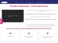 evolanguage-online-course.de Webseite Vorschau