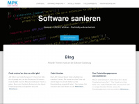 software-sanieren.de Webseite Vorschau