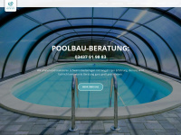 poolbau-roehl.de Webseite Vorschau