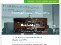 uxpa-austria.org Webseite Vorschau