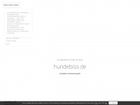 hundebiss.de Webseite Vorschau
