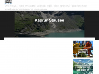 kaprun-stauseen.com Webseite Vorschau
