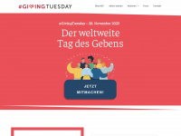 giving-tuesday.at Webseite Vorschau