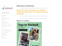 patchouli-basel.ch Webseite Vorschau