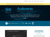 audionamix.com Webseite Vorschau