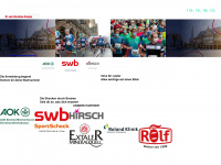 swb-marathon.com Webseite Vorschau