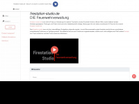 firestation-studio.de Webseite Vorschau