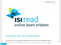isiread.com Webseite Vorschau