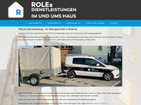 roles-dienstleistungen.ch Webseite Vorschau