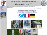 veteranenverein-wiedergeltingen.de Webseite Vorschau