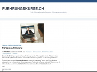 fuehrungskurse.ch Webseite Vorschau