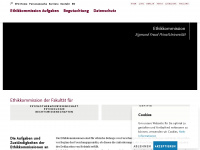 ethik.sfu.ac.at Webseite Vorschau