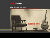 swing-guitars.com Webseite Vorschau