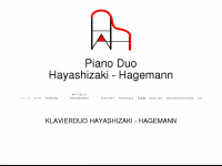 pianoduohayashizakihagemann.de Webseite Vorschau