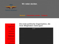 freiheit-fuer-deutschland.de Webseite Vorschau