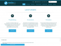 mecko.ch Webseite Vorschau