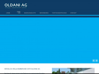 oldani-ag.ch Webseite Vorschau