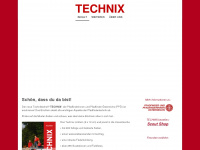 technix-online.at Webseite Vorschau