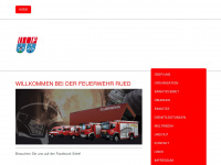 feuerwehr-rued.ch Webseite Vorschau
