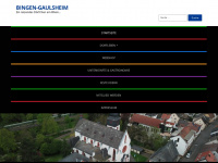 bingen-gaulsheim.de Webseite Vorschau