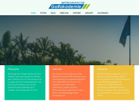golfakademie.pro Webseite Vorschau