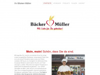 baeckerei-christian-mueller.de Webseite Vorschau