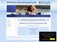 orthotec-braunschweig.de Webseite Vorschau
