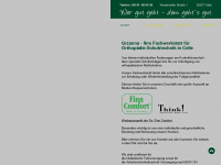 orthopädie-schuhtechnik-grzanna.de Webseite Vorschau