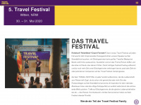 travel-festival.de Webseite Vorschau